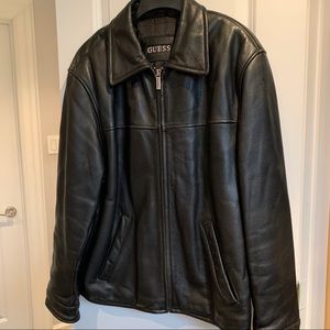 Genuine Leather GUESS Jacket